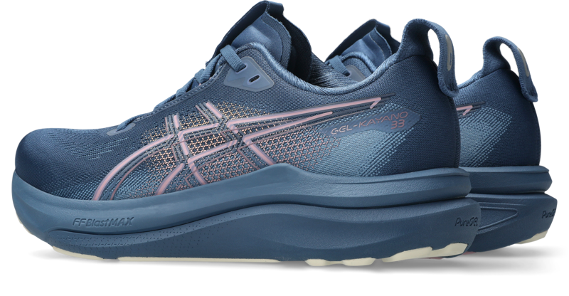 ASICS Gel-Kayano 33 Women's Supportive Running Shoes - Grand Shark Taro Purple-3