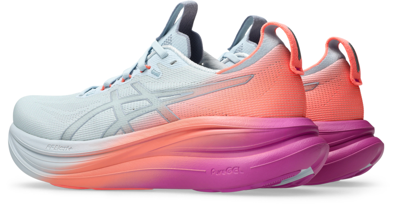 ASICS Gel-Nimbus 28 Women's Running Shoes - Sky Digital Sakura-4