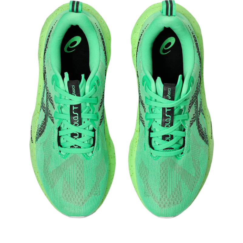 Asics Novablast 5 Women's Running Shoes - Vital Green Black-7