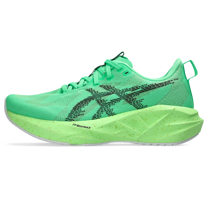 Asics Novablast 5 Women's Running Shoes - Vital Green Black-2