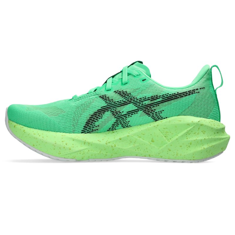 Asics Novablast 5 Women's Running Shoes - Vital Green Black-4