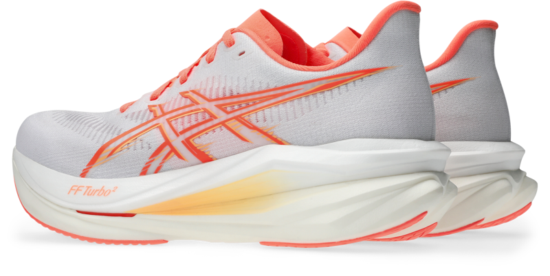 ASICS Sonicblast 2 Women's Tempo Running Shoes - White Sun Coral-3