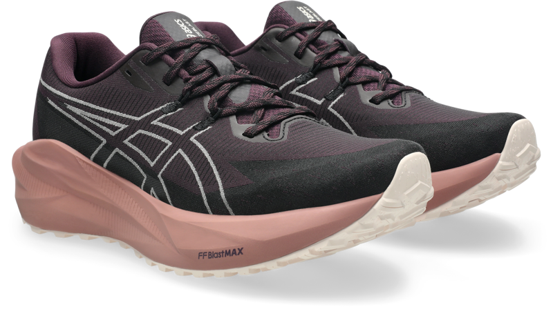 ASICS Blazeblast Women's Trail Running Shoes - Dark Aubergine Rose Dust-1