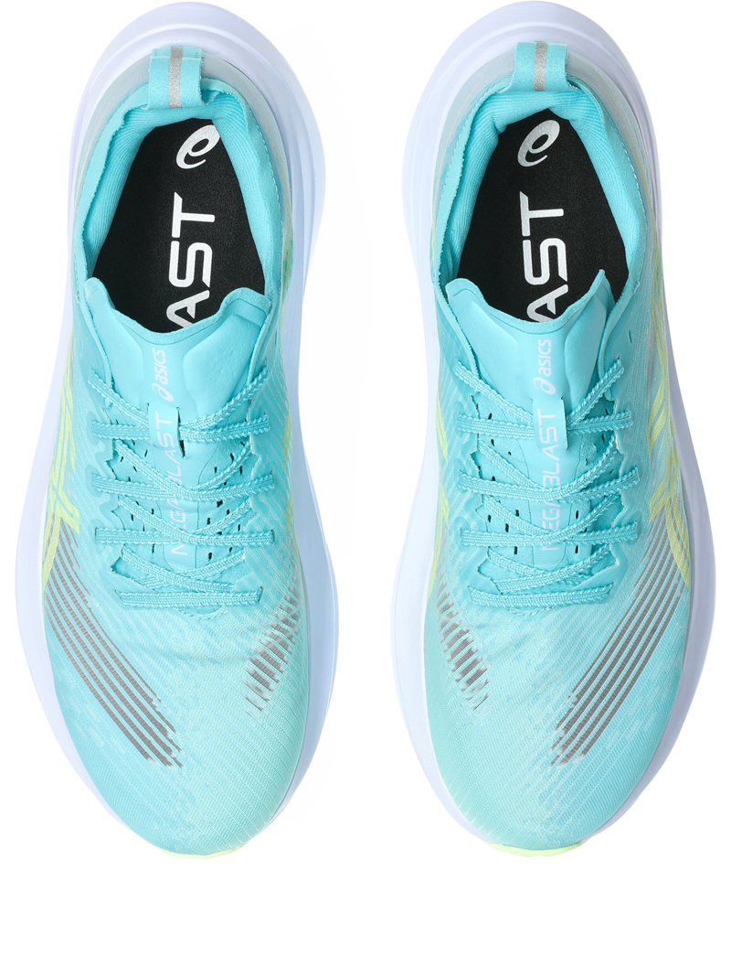 ASICS Megablast Unisex Running Shoes - Energy Aqua Blue Fade-7