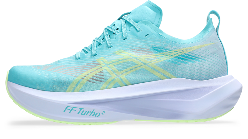 ASICS Megablast Unisex Running Shoes - Energy Aqua Blue Fade-2