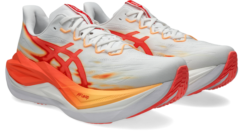 ASICS Superblast 3 Unisex Running Shoes - White Orange Glow-1