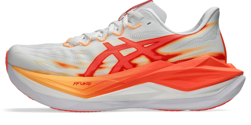 ASICS Superblast 3 Unisex Running Shoes - White Orange Glow-4