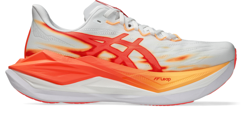 ASICS Superblast 3 Unisex Running Shoes - White Orange Glow