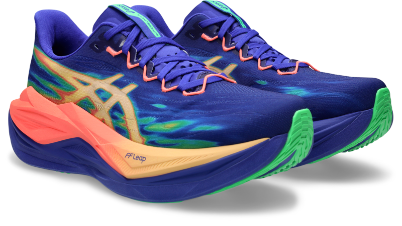 Asics Superblast 3 Unisex Running Shoes - Cobalt Burst Light Orange-1