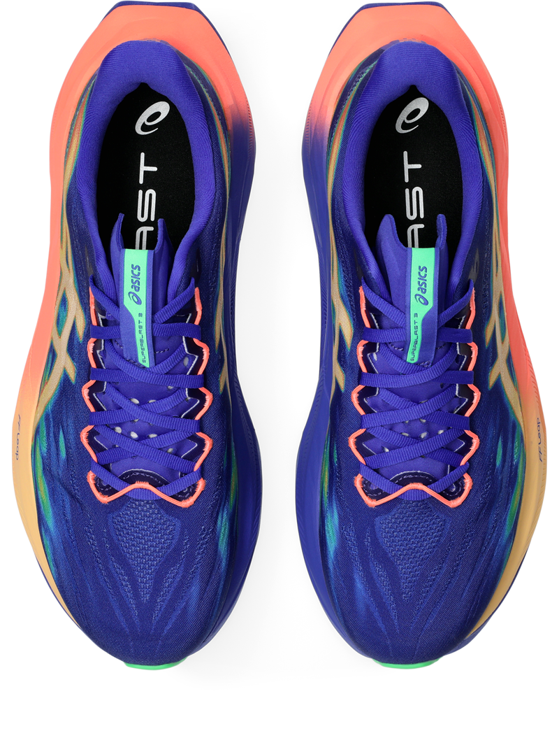 Asics Superblast 3 Unisex Running Shoes - Cobalt Burst Light Orange-6