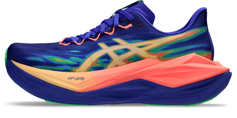 Asics Superblast 3 Unisex Running Shoes - Cobalt Burst Light Orange-3