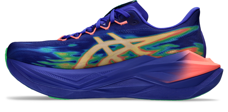 Asics Superblast 3 Unisex Running Shoes - Cobalt Burst Light Orange-2