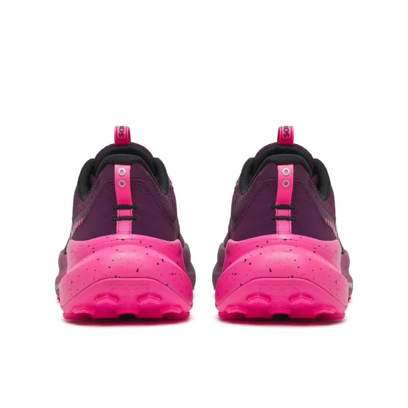 Saucony Xodus Ultra 4 Women's Trail Running Shoes - Eggplant Shock-3