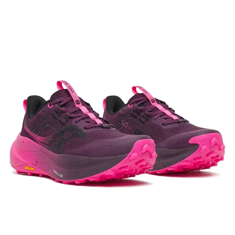 Saucony Xodus Ultra 4 Women's Trail Running Shoes - Eggplant Shock-1