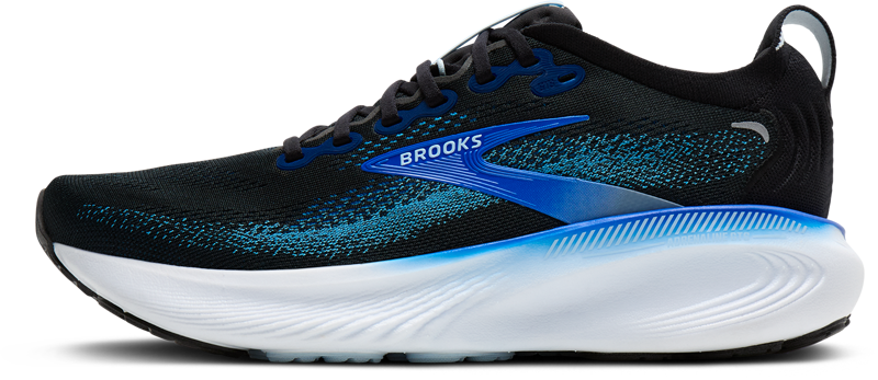 Brooks Adrenaline GTS 25 Men's Supportive Running Shoes - Black Blue Nantucket Breeze-2