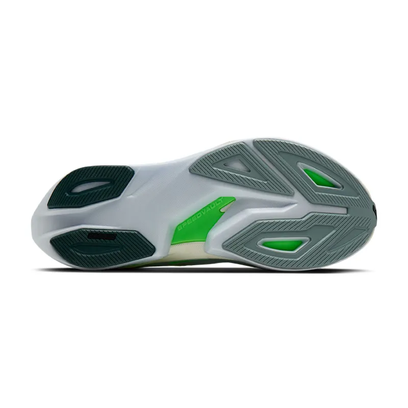 Brooks Hyperion Max 3 Men's Tempo Running Shoes - White Gray Mist Green-6