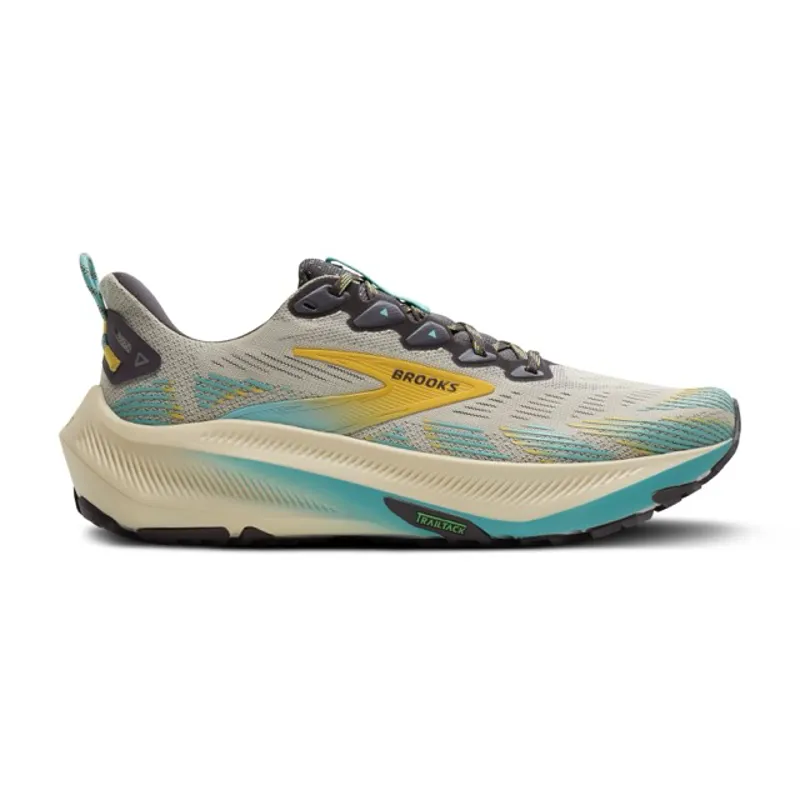 Brooks Ghost Trail Men's Running Shoes Bleached Sand Rabbit Bluefish