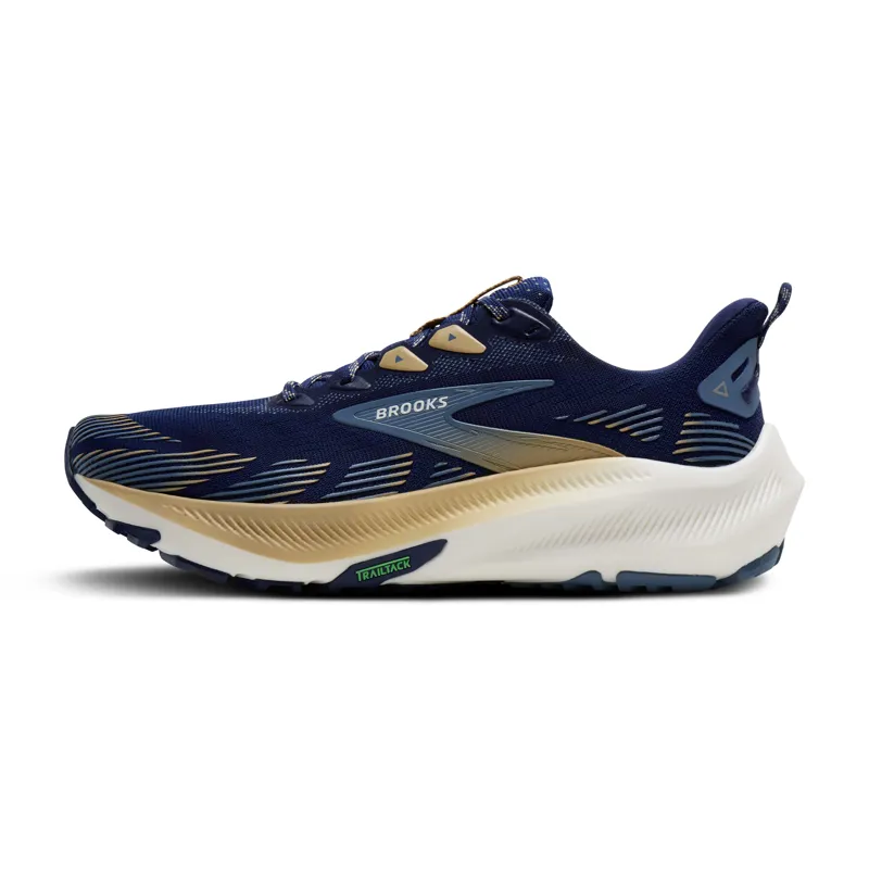 Brooks Ghost Trail Men's Running Shoes Blue Starfish Moonlight-2