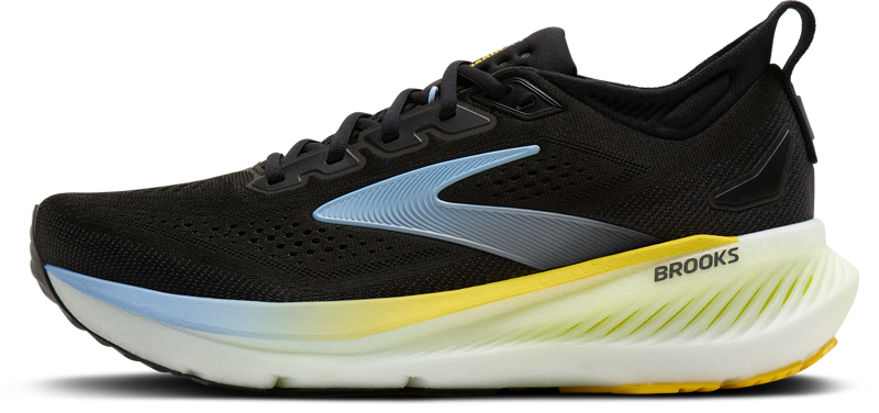 Brooks Glycerin 23 Men's Running Shoes - Black Cyber Yellow Nightlife-3