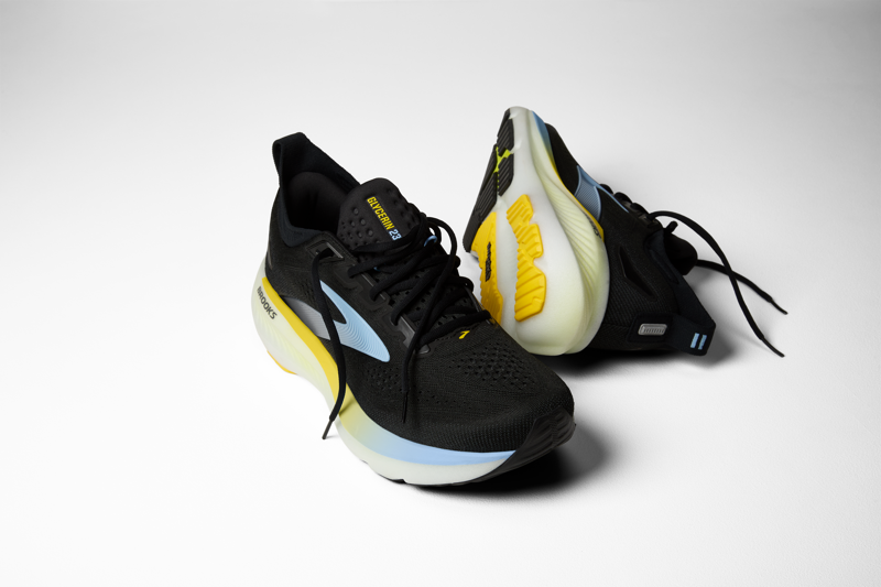 Brooks Glycerin 23 Men's Running Shoes - Black Cyber Yellow Nightlife-7