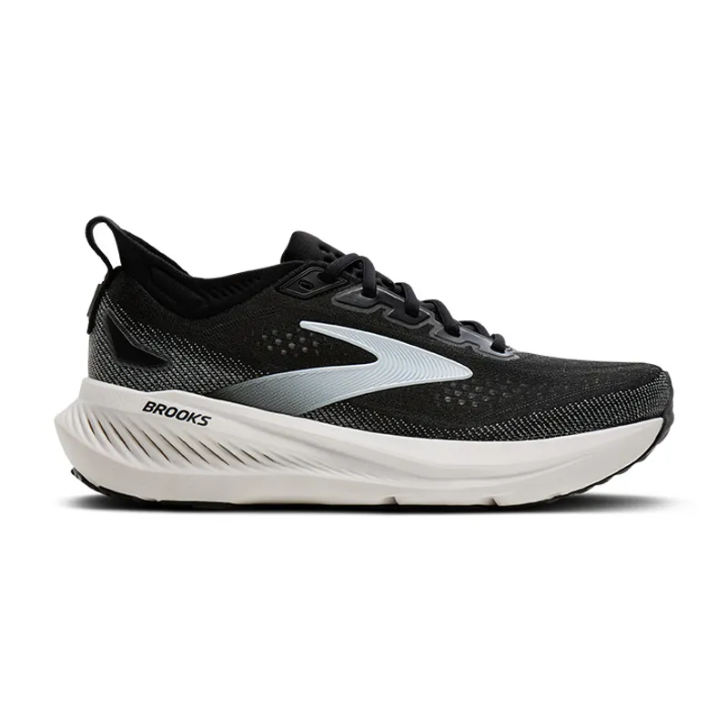 Brooks Glycerin 23 WIDE 2E Men's Running Shoes - Black Grey White