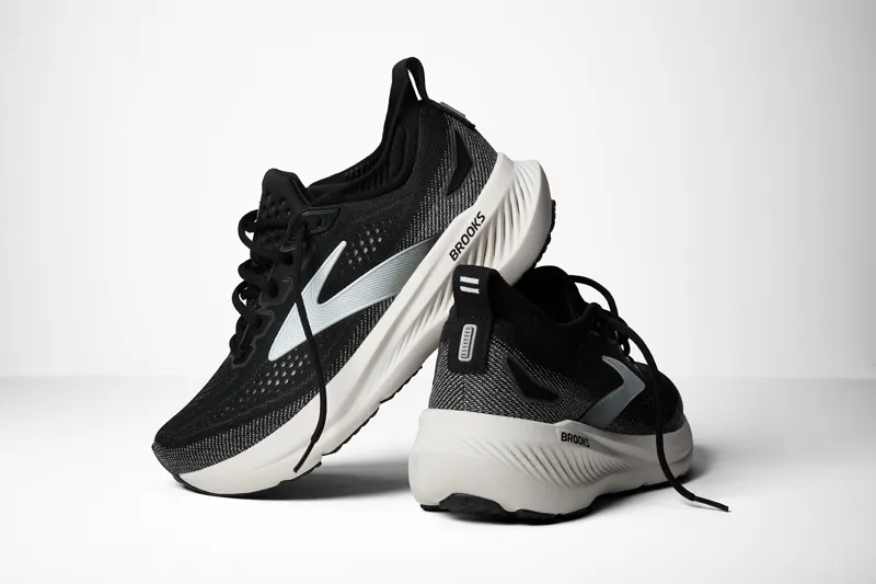 Brooks Glycerin 23 Men's Running Shoes - Black Grey White-8