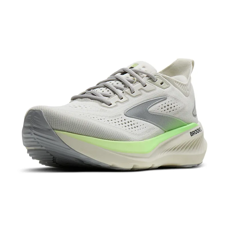 Brooks Glycerin 23 WIDE 2E Men's Running Shoes - Grey Green Black-7