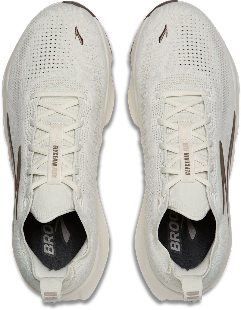 Brooks Glycerin Flex Men's Running Shoes - Bluewash Morel Beige-6