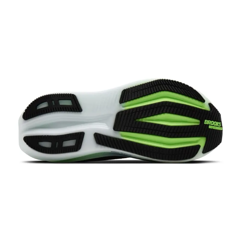 Brooks Glycerin Max 2 Men's Cushioned Everday Running Shoes Phantom White Green Gecko-6