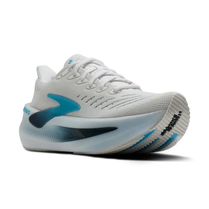 Brooks Glycerin Max 2 Men's Running Shoes - White Blue Spellbound-1
