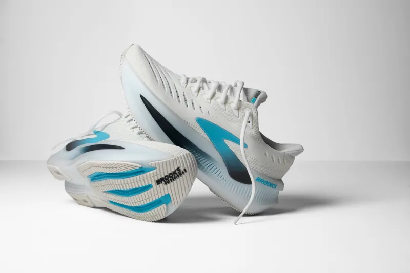 Brooks Glycerin Max 2 Men's Running Shoes - White Blue Spellbound-8