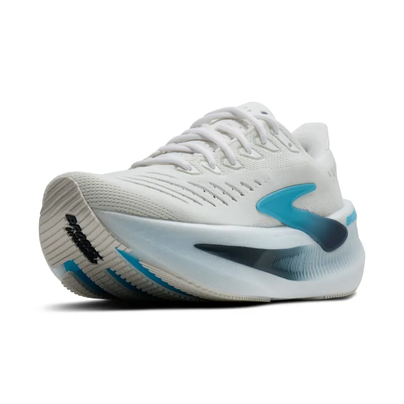 Brooks Glycerin Max 2 Men's Running Shoes - White Blue Spellbound-4