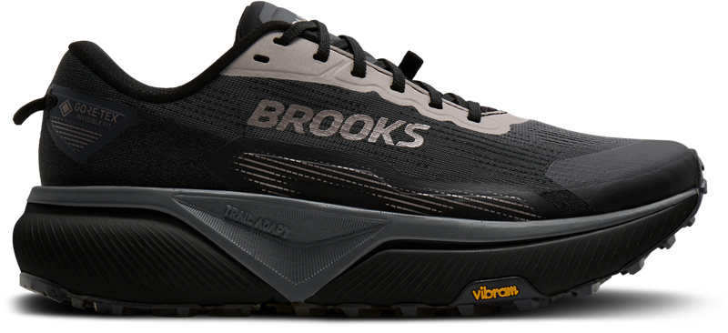 Brooks Cascadia 20 GTX Men's Trail Running Shoes - Black Ebony Nocturnal