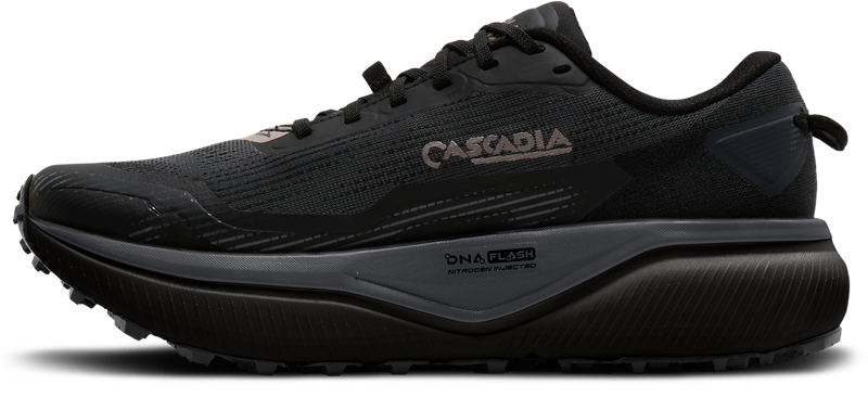 Brooks Cascadia 20 GTX Men's Trail Running Shoes - Black Ebony Nocturnal-3