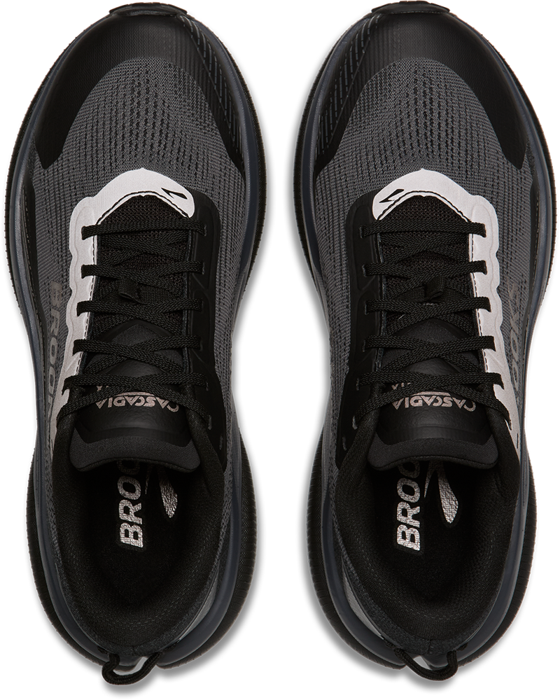 Brooks Cascadia 20 GTX Men's Trail Running Shoes - Black Ebony Nocturnal-4