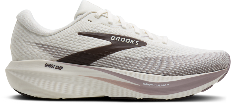 Brooks Ghost Amp Men's Running Shoes - Coconut Purple Dove Raisin