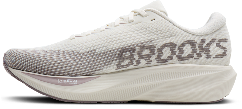 Brooks Ghost Amp Men's Running Shoes - Coconut Purple Dove Raisin-1