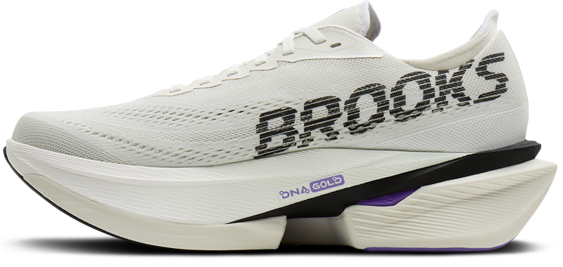 Brooks Hyperion Max 4 Men's Tempo Running Shoes - Grey Black Purple Hebe-2