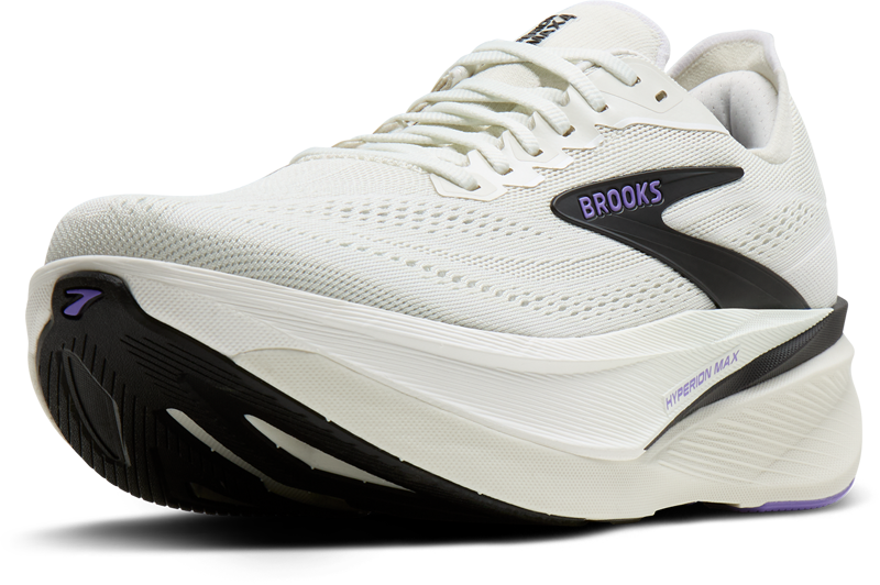 Brooks Hyperion Max 4 Men's Tempo Running Shoes - Grey Black Purple Hebe-4