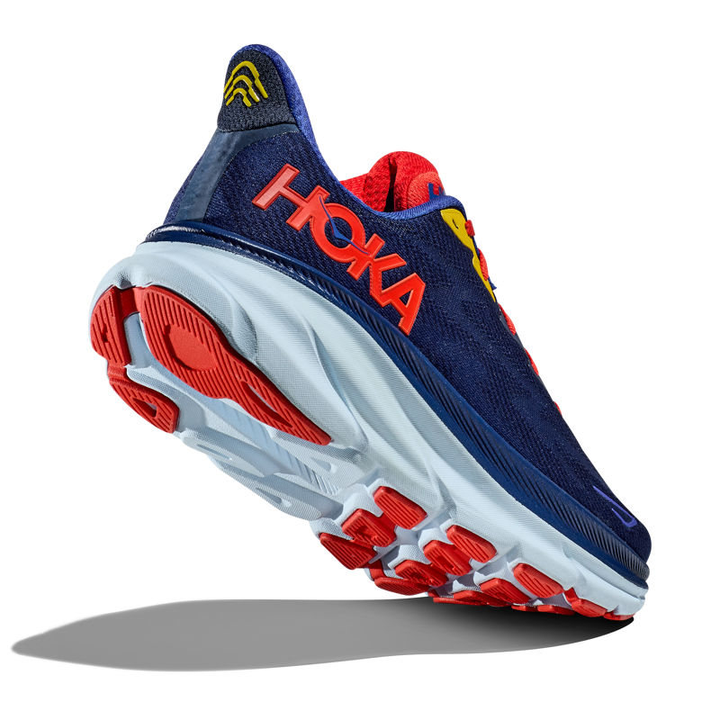 Clifton 9 WIDE 2E Bellwether Blue Dazzling Blue-3