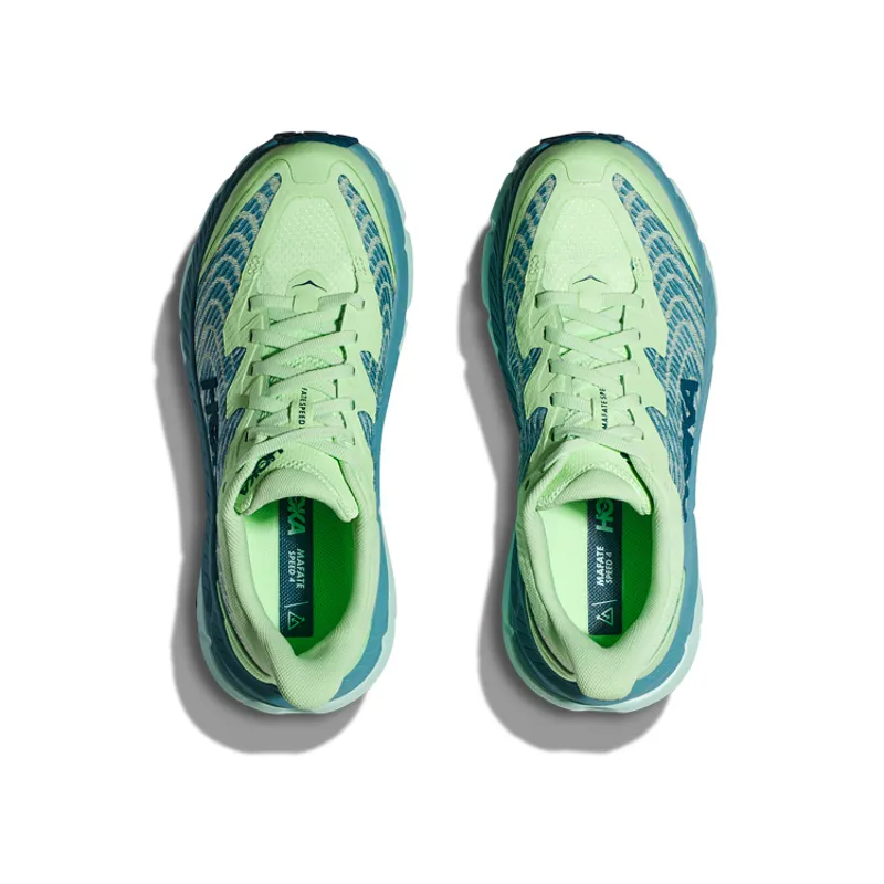 Mafate Speed 4 Lime Glow Ocean Mist Women's-1
