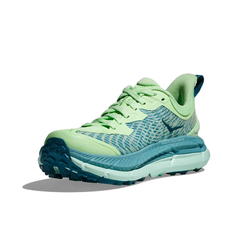 Mafate Speed 4 Lime Glow Ocean Mist Women's-2