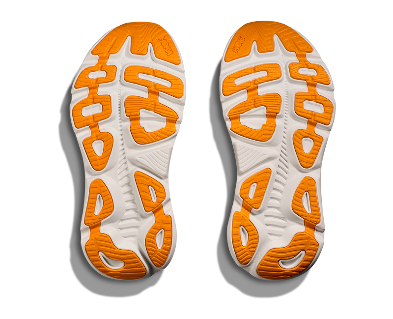 Hoka Gaviota 5 Women's Supportive Running Shoes Anchor Grapefruit-7