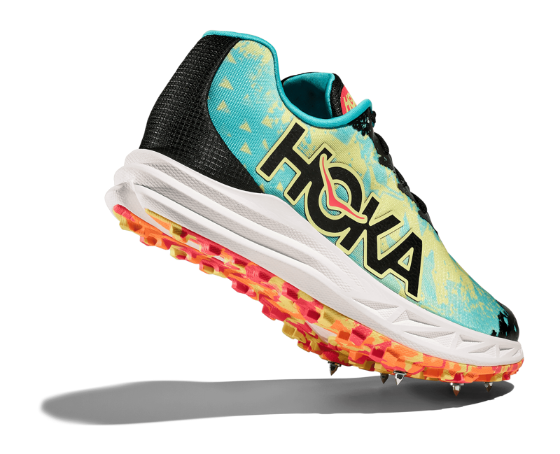 Hoka Crescendo XC Unisex Spikes - Cielo Blue Yuzu-1