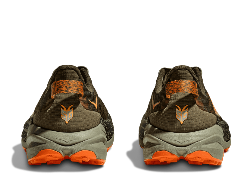 Hoka Speedgoat 6 Mens Trail Running Shoes Antique Olive Squash-4