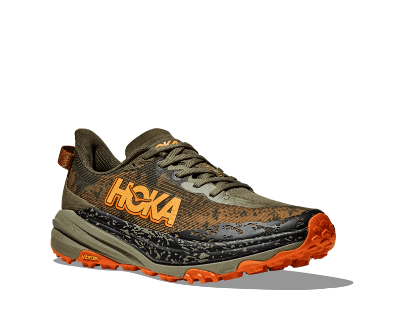Hoka Speedgoat 6 Mens Trail Running Shoes Antique Olive Squash-5