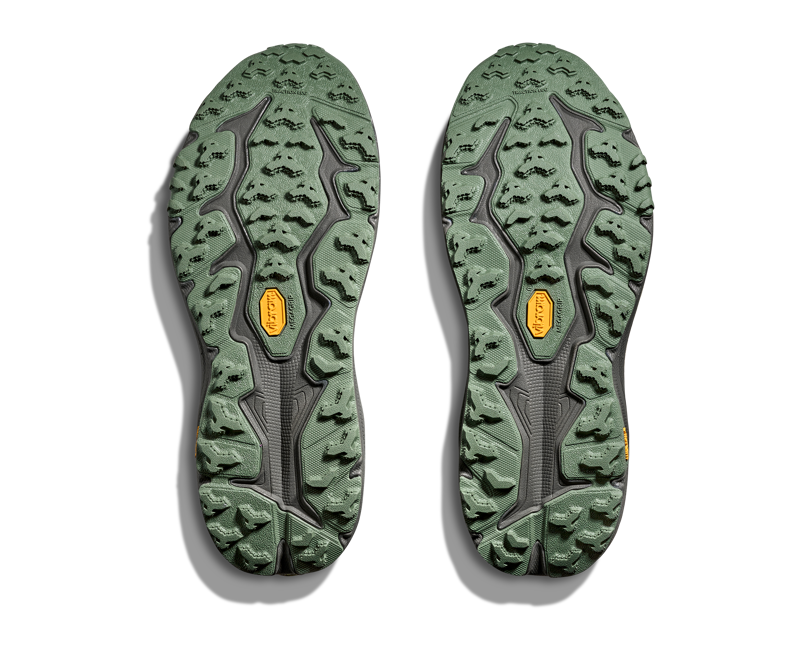 Hoka Speedgoat 6 WIDE 2E Men's Trail Running Shoes Fern Asphalt Grey-7