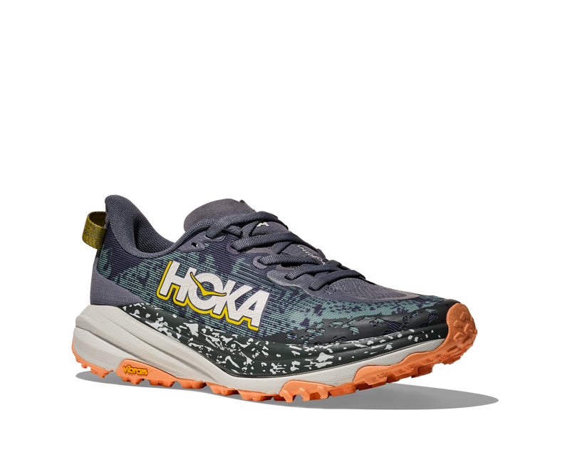 Hoka Speedgoat 6 Women's Trail Running Shoes Grey Skies Cosmic Grey-1