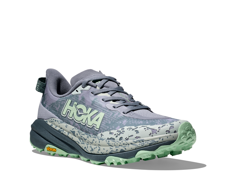 Hoka Speedgoat 6 Womens Trail Running Shoes Moonlight Thunder Cloud -1