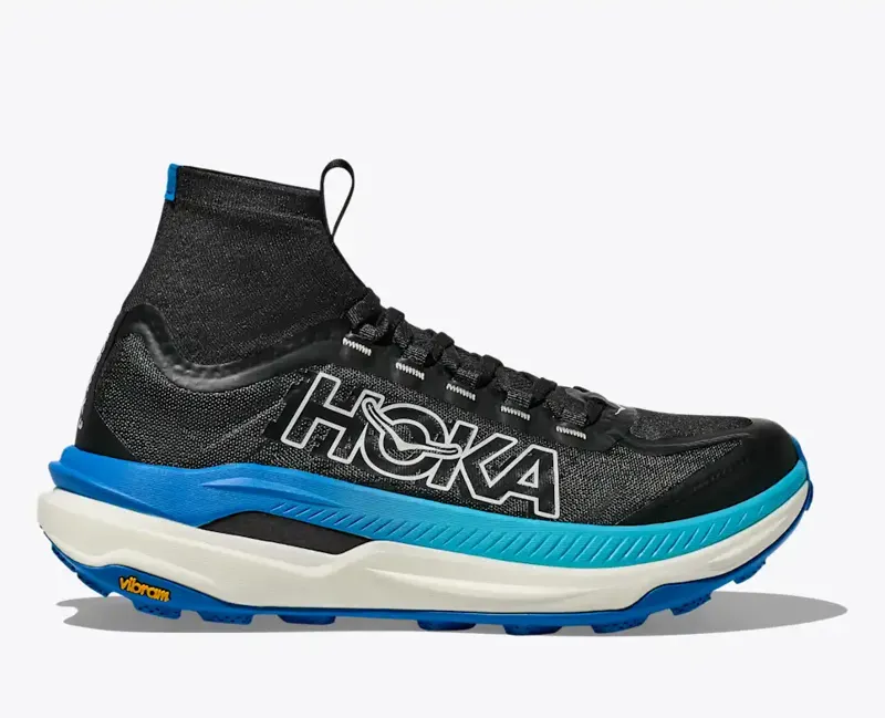 Hoka Tecton X 3 Men's Trail Running Shoes - Black Hoka Blue
